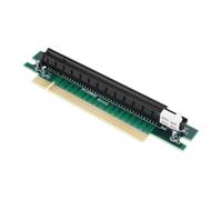 Create idea Carte Adaptateur PCI-Express 16x Riser 90° pour Serveur 1U/2U Compatible avec Dell