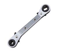 Create idea Clé à Cliquet Carrée Clé Réversible 4 en 1 Clé à Courber d'entretien pour l'installation de Congélateurs d'unités Réfrigération Climatisation de Chauffage