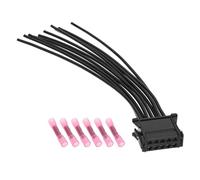 Create idea Connecteur de faisceau de soufflerie pour voiture 8200729298 7701207876 7701207717 compatible avec Renault Repair défectueux Chauffage d'air Connecteurs à métier brûlé