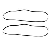 Create Idea Courroie de rechange pour platine, Phonographe, 320 mm, longueur pliée, largeur de 5 mm, 2 pièces