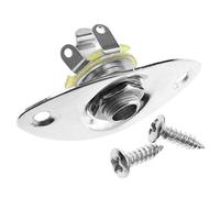 Create Idea Douille Sortie Plaque vis Ovale Jack pour Strat Stratocaster Guitare électrique