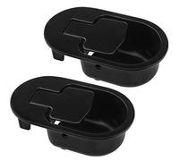 Create idea Fauteuil Inclinable de Remplacement Poignée de Rechange en Alliage d'aluminium Lounge Recliner Chaise Canapé Noir