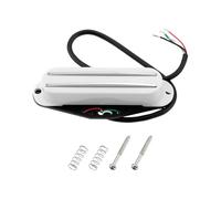 Create idea Humbucker Micro de guitare électrique à haut rendement 9 K Ohm compatible avec Fender Squier Strat, blanc
