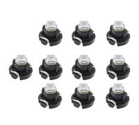 Create idea Lot de 10 ampoules LED T3 de 8 mm - 1 LED SMD1210 - 10 lm - Extrêmement lumineuses - Pour tableau de bord de voiture, tableau de bord, jauge de lecture - 12 V - 6 000 K - Bleu