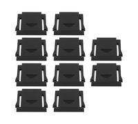 Create idea Lot de 10 Caches pour Griffe Porte-Accessoire Protection de Rechange pour Griffe Porte-Accessoire Compatible avec Canon EOS Compatible avec Sony Alpha Les Appareils Photo Noir (Version 2)