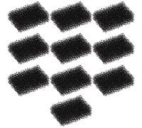 Create Idea Lot de 10 éponges filtrantes pour fontaine à eau 2 L Filtre de rechange pour animaux de compagnie Compatible chat et chien 33 x 23 x 12 mm
