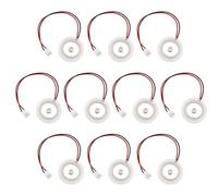 Create idea Lot de 10 humidificateurs à ultrasons de 16 mm - Kit de fabrication de brume 5um en céramique - Accessoire pour humidificateur en silicone - Pièces de film - Transducteur