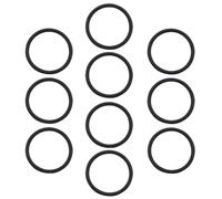 Create idea Lot de 10 joints d'étanchéité en caoutchouc pour pompe à eau de type piston 40060-72900 Compatible avec poignée Truma et bouchon d'étanchéité Noir 25 x 21 x 2 mm