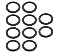 Create idea Lot de 10 joints en caoutchouc pour valve submersible compatibles avec Intex 10745 P6029 Diamètre extérieur 56 mm Diamètre intérieur 41,5 mm Hauteur 4,6 mm Noir