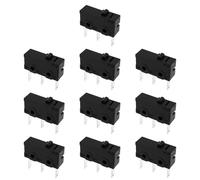 Create idea Lot de 10 Micro-interrupteurs à Bouton-Poussoir V4 SPDT 5 A 250 V CA NO/NC Adaptés Aux Appareils électroménagers