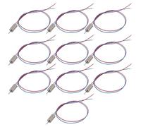 Create idea Lot de 10 micro moteurs sans noyau DC 4,5 V 0,12 A 0,12 W 32250 tr/min pour instruments de précision, équipements automobiles, appareils ménagers (4 x 8 mm)