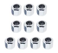 Create idea Lot de 10 roulements à billes octogonaux à sens unique pour machines, outils, pompe, compresseur, transmission, seau 8 mm x 14 mm x 12 mm de large