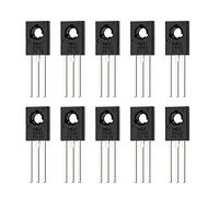 Create idea Lot de 10 transistors NPN en silicone à usage général 3 broches NEC TO-126 semi-conducteurs produits 2SD882 40 V 3 A 1,0 W pour radio audio