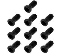Create idea Lot de 10 Vis Torx M2,5 X 6 Mm en Acier Au Carbone de Qualité T8 Adaptées Aux Outils de Tournage CNC à Lame en Alliage Dur