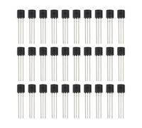 Create idea Lot de 100 transistors TO-92 NPN BC550C PNP BC560C pour amplificateurs audio, traitement du signal, circuits électroniques