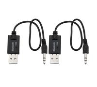 Create idea Lot de 2 adaptateurs audio Bluetooth vers AUX USB 3,5 mm compatibles avec Mini Cooper Gen 2 3 R56 R55 F56 F55 R60