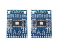 Create idea Lot de 2 Amplificateurs Audio Numériques TPA3116D2 XH-M562 2 X 50 W Double Canal pour Haut-Parleur