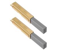 Create idea Lot de 2 balais de charbon pour moteur à turbine 6,3 x 11 x 28 mm Compatible avec Parkside PNTS 30/4 Domel