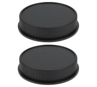 Create idea Lot de 2 bouchons d'objectif arrière compatibles avec Leica pour monture L/T TL2 CL SL SL2 S1 Sigma FP