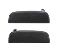 Create idea Lot de 2 boutons de poignée de porte extérieure avant et arrière de voiture compatibles avec Suzuki A-Star 2008-2014 Noir