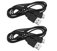 Create idea Lot de 2 câbles d'alimentation USB compatibles avec Nintendo Gameboy Micro GBM - Accessoires de charge USB - 1,2 m