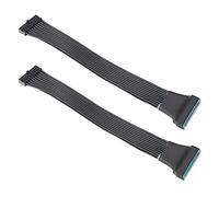 Create idea Lot de 2 câbles d'extension USB 3.0 20 broches mâle vers 19 broches femelle USB 3.0 20 broches vers 19 broches pour carte mère