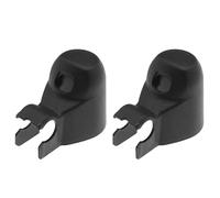 Create idea Lot de 2 Capuchons de Bras d'essuie-Glace arrière en Plastique Noir 7199566 61627199566 Compatible avec série 1 E81 E87 2004-2012
