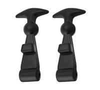 Create idea Lot de 2 capuchons en caoutchouc de fixation de capot de moteur compatibles avec Mc Cormick IHC DLD2 DED3 DGD4 D212 D214 30 x 22 mm Noir