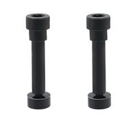 Create idea Lot de 2 Charnières Pivotantes en Métal Compatible avec B-ose QuietComfort QC35 Les écouteurs Pièces de Réparation pour Mécanisme de Rotation des Oreillettes Noir
