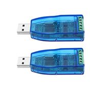 Create idea Lot de 2 convertisseurs USB 2.0 vers Port série RS485 mâles de Rechange compatibles avec Windows 7 8 10 XP Compatible avec Mac USB 2.0 vers Adaptateur RS485