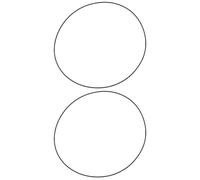 Create idea Lot de 2 courroies d'enregistrement à cassette compatibles avec Sony WM-EX521 WM-EX526 WM-EX527