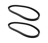 Create idea Lot de 2 courroies d'entraînement dentées AX23.5 Longueur intérieure 600 mm Largeur 13 mm Compatible avec Bétonnière Belle MiniMix 140/150 Pre1999