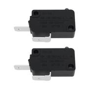 Create idea Lot de 2 Interrupteurs de Porte SPST pour Micro-ondes MW0498 Compatible avec Whirlpool W10211974