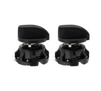 Create idea Lot de 2 interrupteurs rotatifs 4 positions 3 vitesses 120 V - 250 V pour ventilateurs industriels et domestiques avec boutons