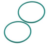 Create idea Lot de 2 Joints toriques pour réservoir d'huile de Direction assistée 32411128333 32410141428 Compatible avec BMW Joint de réservoir d'huile de Voiture