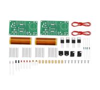 Create idea Lot de 2 mini transformateurs pour haut-parleur à bobine CC 15-24 V 15 W compatible avec haut-parleur plasma Tesla Coil Transmission sans fil Compatible avec le module de bobine Tesla