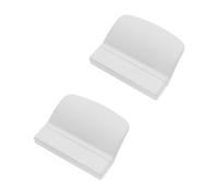 Create idea Lot de 2 poignées de porte de balcon - Poignée de porte de terrasse - Longueur de montage : 70 mm - Pour porte de balcon et porte coulissante - Blanc