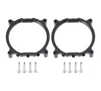 Create idea Lot de 2 Ventilateurs de Processeur LGA2011 Support de Montage pour Dissipateur Thermique 100 Mm Compatible avec Intel X99/X79