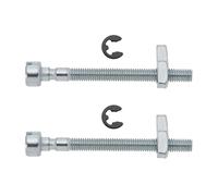 Create idea Lot de 2 vis de réglage de chaîne de rechange 530016110 530038593 compatibles avec McCulloch MacCat 335 435 Compatible avec Husqvarna 36 41 136 Métal