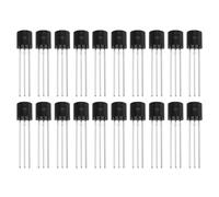 Create idea Lot de 20 transistors à canal N à 3 broches à haute efficacité pour amplificateurs audio, processeurs Sgnal BF245B