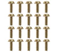 Create idea Lot de 20 vis de réparation de boîte de jeu pour console de jeu - 3,8 mm - Compatible avec Nintendo Game Boy NES SNES N64