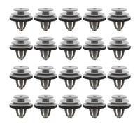 Create idea Lot de 20pcs Clips de Moulage Garniture de Passage de Roue Avant 07142754954 Compatible avec BMW Mini Cooper R55 R56 Clips de Moulage de Garniture en Plastique