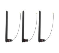Create idea Lot de 3 mini antennes WiFi double bande IPEX/U.FL à connexion rapide 2,4 GHz/5,8 GHz 3 DBI, compatible avec Raspberry Pi