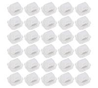 Create idea Lot de 30 clips de fixation pour portière de voiture - Compatible avec BMW E46 E90 E91 E92 320i 323i 325i 328i 330i M3 X5 E53 07149158194 51418215806 - Plastique blanc