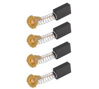 Create idea Lot de 4 Balais de Charbon pour Moteur 12,4 X 6,12 X 20,5 Mm Compatible avec Skil 77 5825 Tronçonneuses