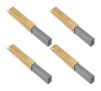 Create idea Lot de 4 balais de charbon pour moteur à turbine 6,3 x 11 x 28 mm Compatible avec Parkside PNTS 30/4 Domel