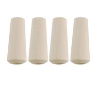 Create idea Lot de 4 boutons de cordon en bois pour stores vénitiens, bascules en bois pour cordon de store pour réparation de stores romains 21 x 48 mm