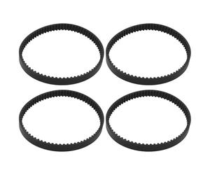 Create idea Lot de 4 courroies dentées de rechange aspirateur vertical compatible avec Hoover UH74200 - 225 x 16 mm