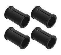 Create idea Lot de 4 manchons de rechange en caoutchouc pour microphone - Accessoires pour intérieur et studio d'enregistrement