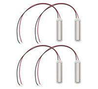 Create idea Lot de 4 moteurs à vibrations sans noyau CC 1,5 V ~ 5 V étanche pour brosse à dents électrique Masseur DIY 7 x 24 mm